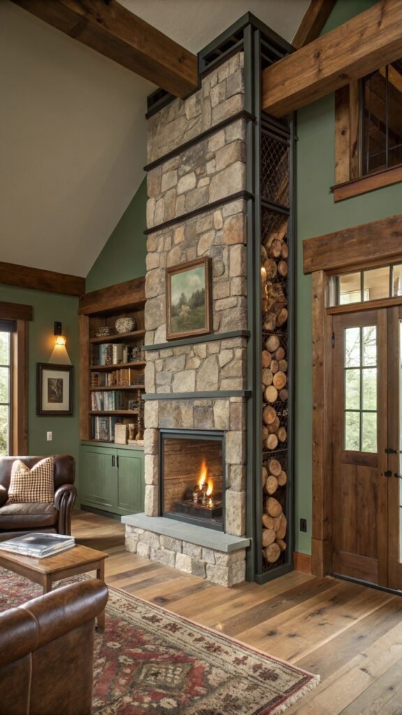 Cozy Retreat Vibes: Stunning Farmhouse Fireplace Ideas to Warm Your Heart and Home