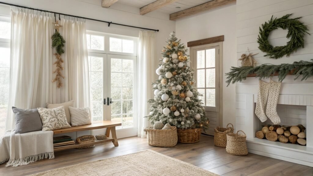 Farmhouse Christmas Décor Ideas That Bring Timeless Country Elegance Home