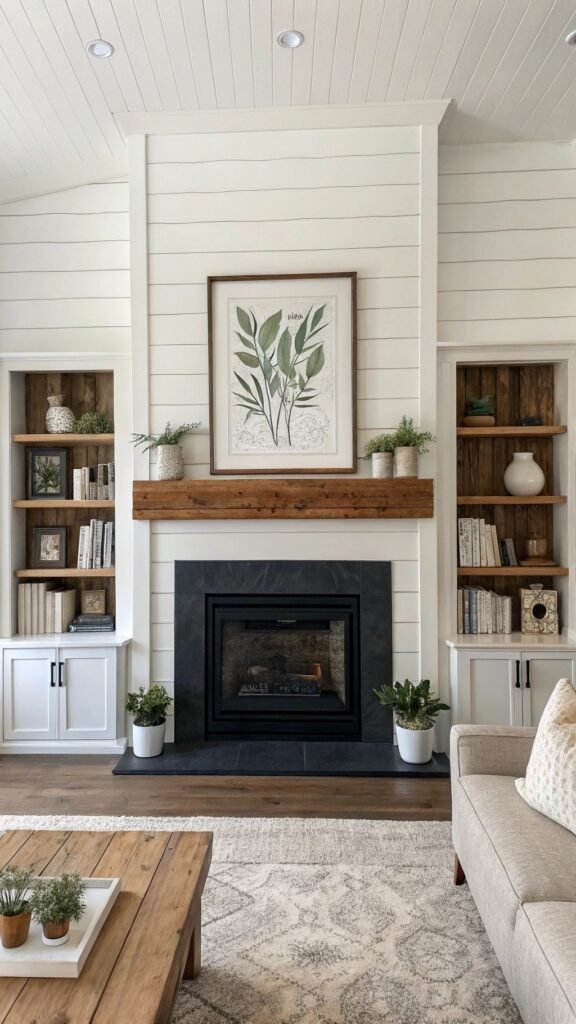 Cozy Retreat Vibes: Stunning Farmhouse Fireplace Ideas to Warm Your Heart and Home