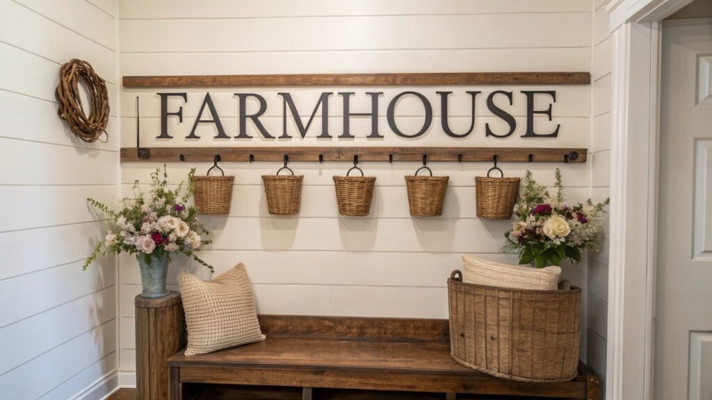 19 Lush Farmhouse Wall Decor Ideas That Add Character & Charm