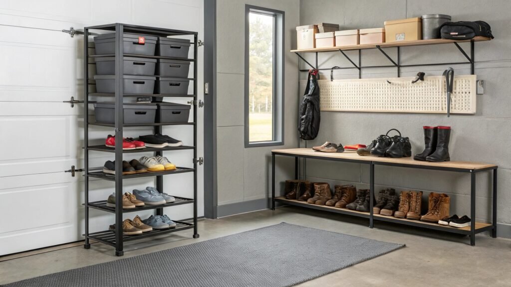 Whimsical Garage Shoe Storage Ideas That Blend Function & Style Without Breaking the Bank
