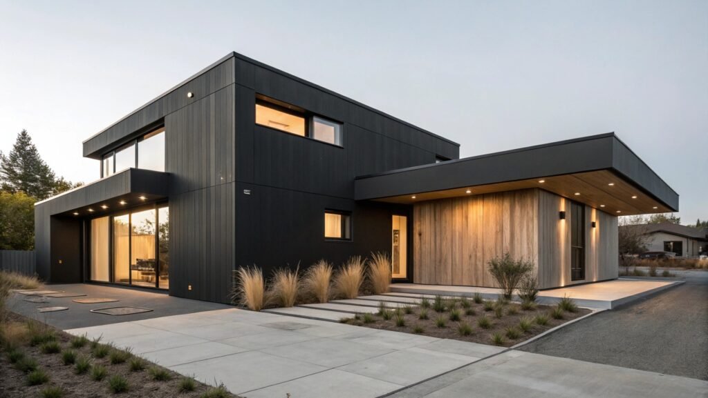 19 Daring Modern Black Farmhouse Designs That Break the Mold