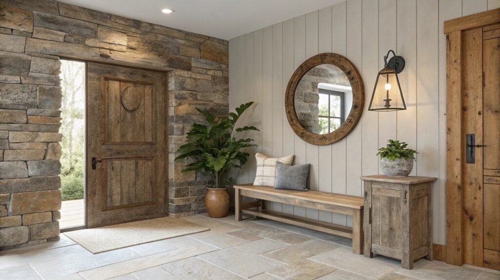 Radiant Farmhouse Entryway Ideas to Elevate Your Home's First Impression