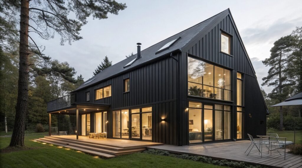 19 Daring Modern Black Farmhouse Designs That Break the Mold