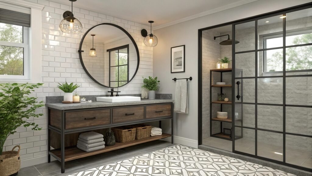 Picturesque Farmhouse Bathroom Ideas to Transform Your Space with Rustic Charm