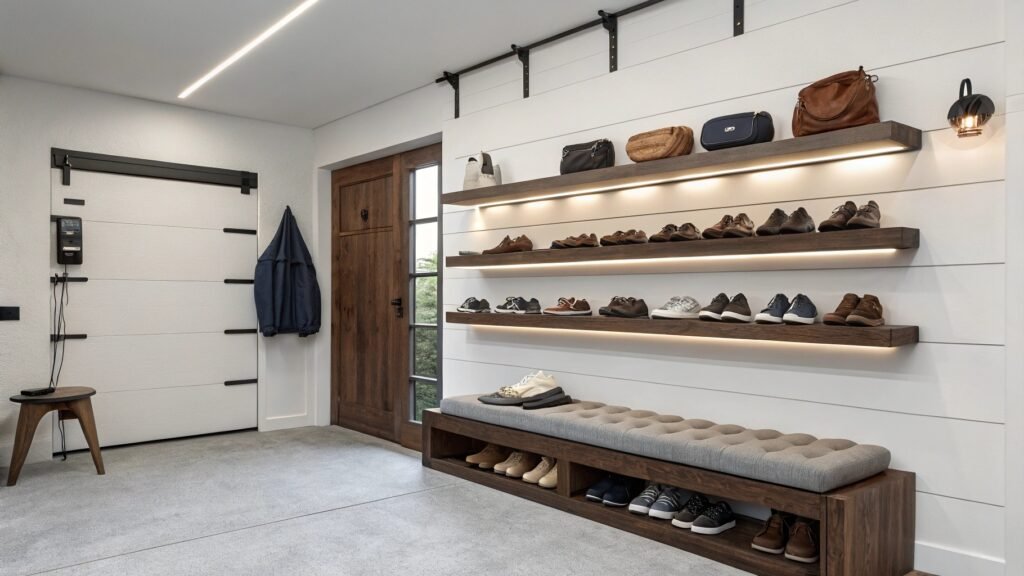 Whimsical Garage Shoe Storage Ideas That Blend Function & Style Without Breaking the Bank