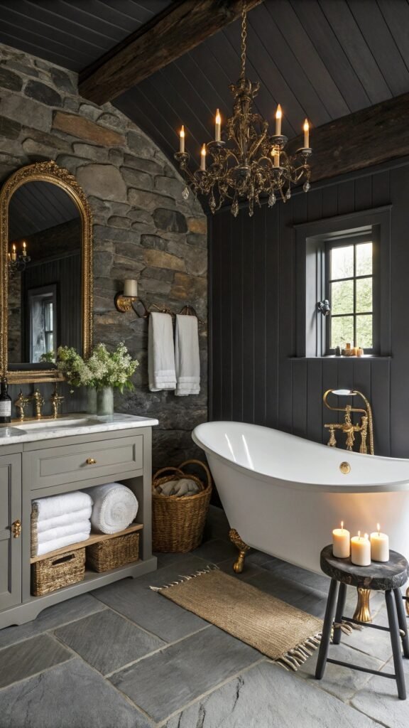Small Farmhouse Bathroom Ideas: Blend Vintage Appeal with Contemporary Comfort in Any Size Space