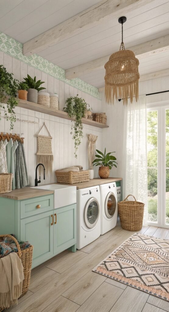 Farmhouse Laundry Rooms Ideas to Inspire Your Next Home Renovation Project
