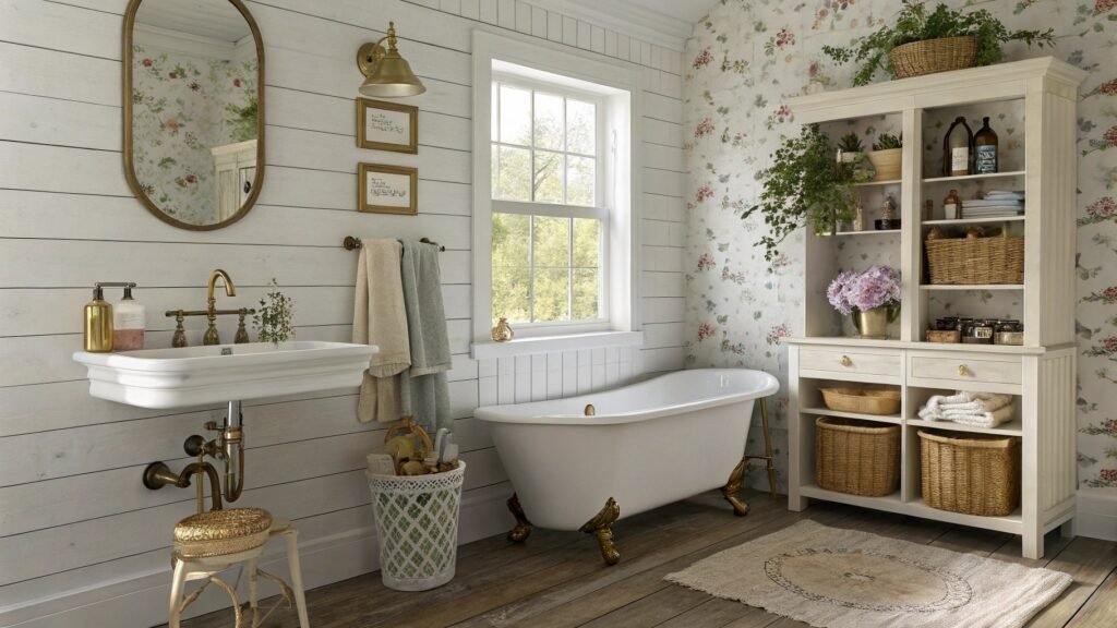 Picturesque Farmhouse Bathroom Ideas to Transform Your Space with Rustic Charm