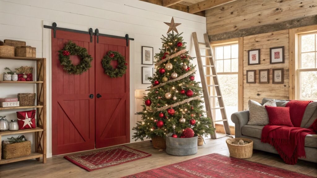Farmhouse Christmas Décor Ideas That Bring Timeless Country Elegance Home