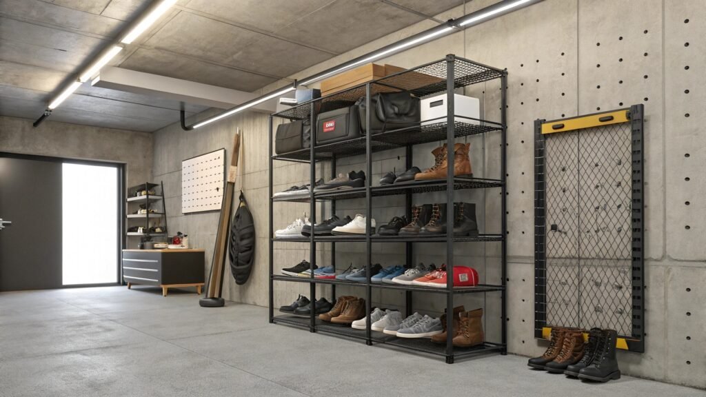 Whimsical Garage Shoe Storage Ideas That Blend Function & Style Without Breaking the Bank