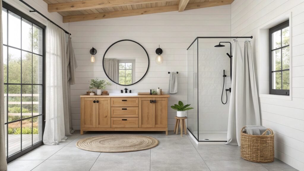 Picturesque Farmhouse Bathroom Ideas to Transform Your Space with Rustic Charm