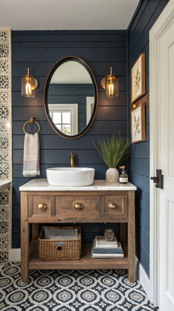 Small Farmhouse Bathroom Ideas: Blend Vintage Appeal with Contemporary Comfort in Any Size Space