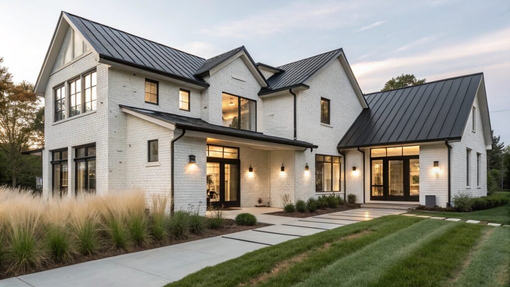 Bold Farmhouse Exterior Designs Ideas That Break Away from Cookie-Cutter Looks