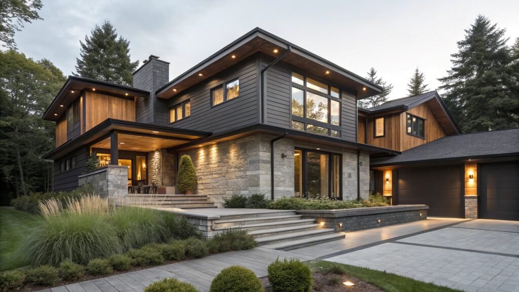 Bold Farmhouse Exterior Designs Ideas That Break Away from Cookie-Cutter Looks