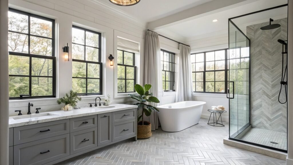 Picturesque Farmhouse Bathroom Ideas to Transform Your Space with Rustic Charm