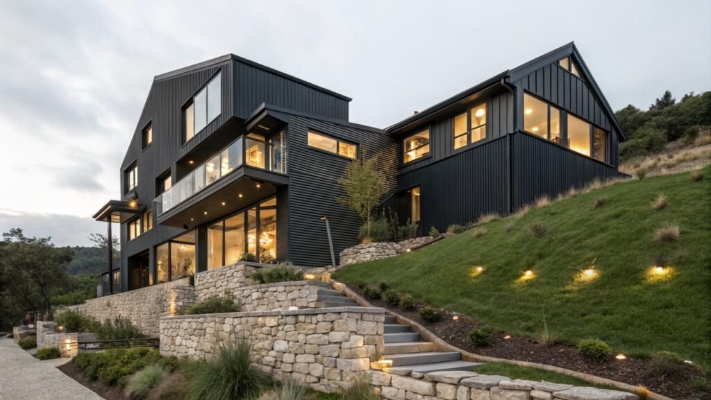 19 Daring Modern Black Farmhouse Designs That Break the Mold