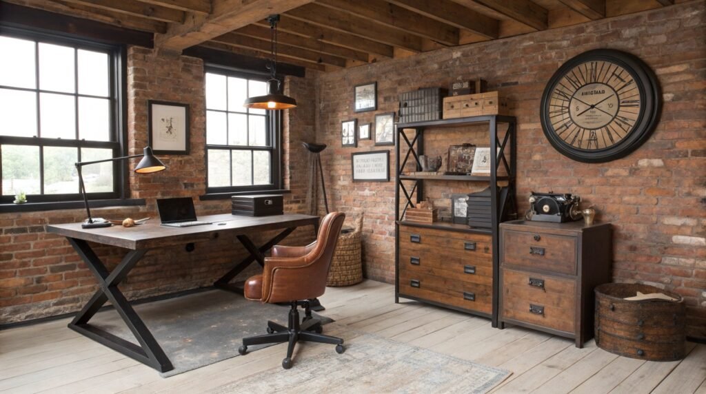 Invitingly Gritty Farmhouse Office Ideas That Master the Raw Yet Refined Aesthetic