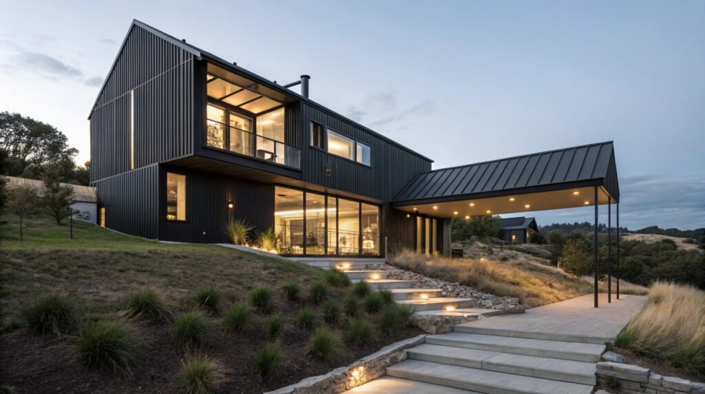 19 Daring Modern Black Farmhouse Designs That Break the Mold
