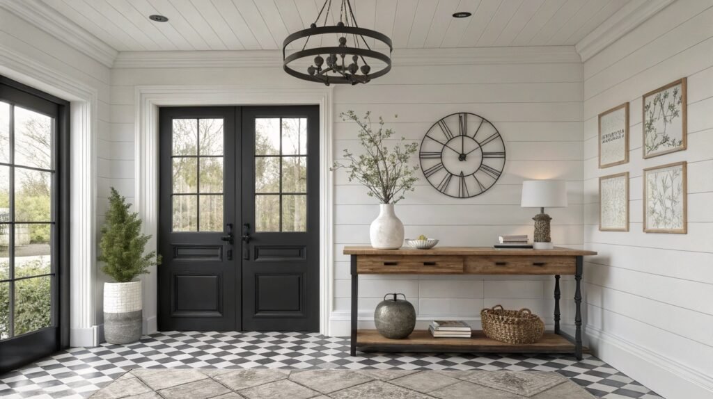 Radiant Farmhouse Entryway Ideas to Elevate Your Home's First Impression