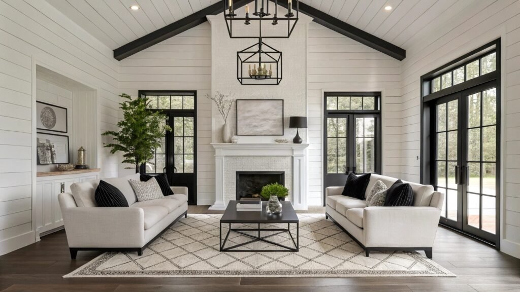 Stunning Picturesque Farmhouse Living Room Ideas Full of Character to Elevate Your Decor