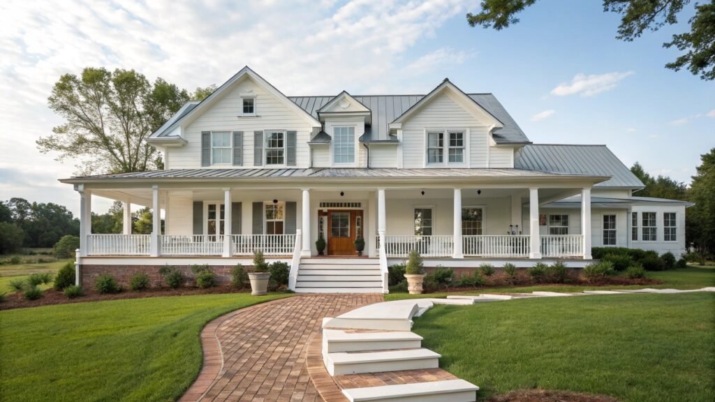 Bold Farmhouse Exterior Designs Ideas That Break Away from Cookie-Cutter Looks