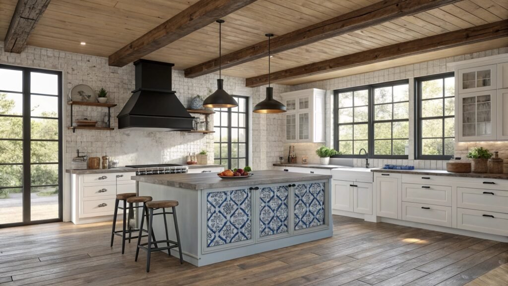 19 Soulful Rustic Farmhouse Kitchen Ideas