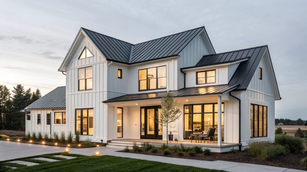 Bold Farmhouse Exterior Designs Ideas That Break Away from Cookie-Cutter Looks