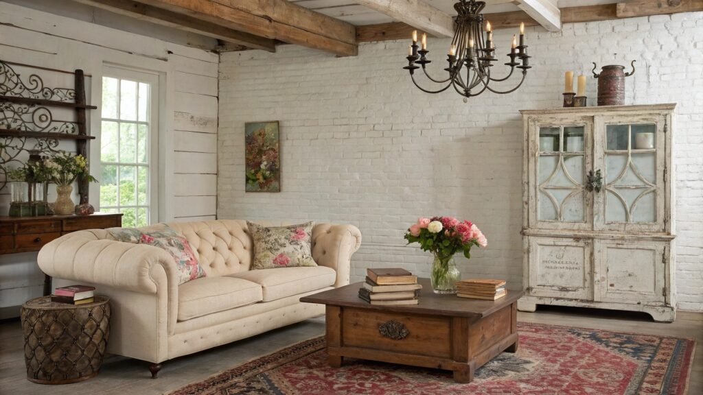 Stunning Picturesque Farmhouse Living Room Ideas Full of Character to Elevate Your Decor