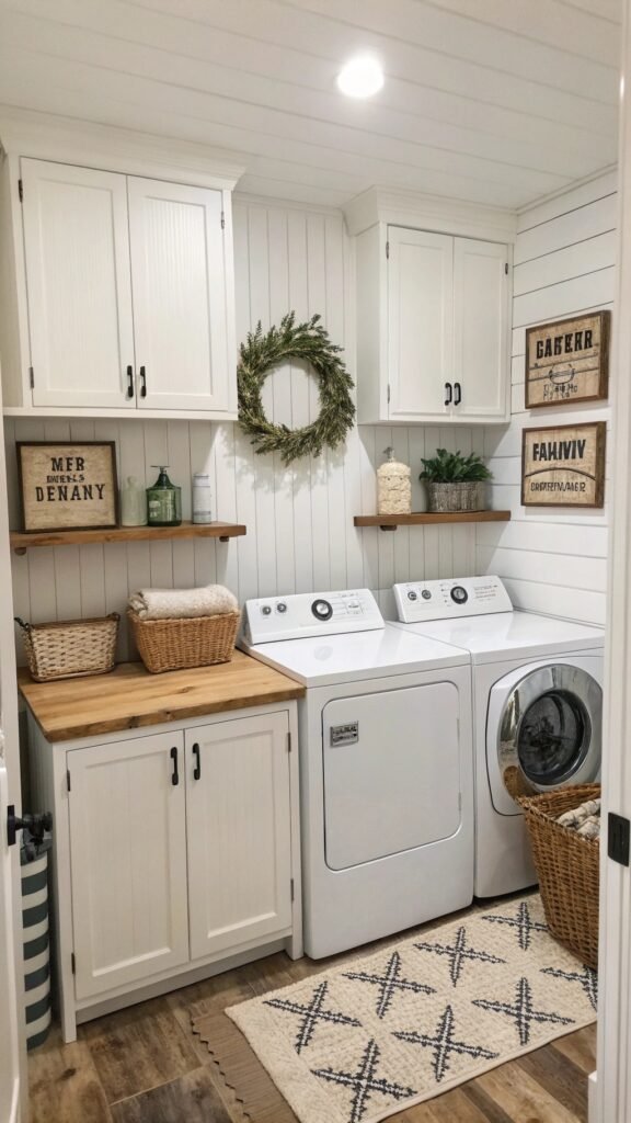 Farmhouse Laundry Rooms Ideas to Inspire Your Next Home Renovation Project