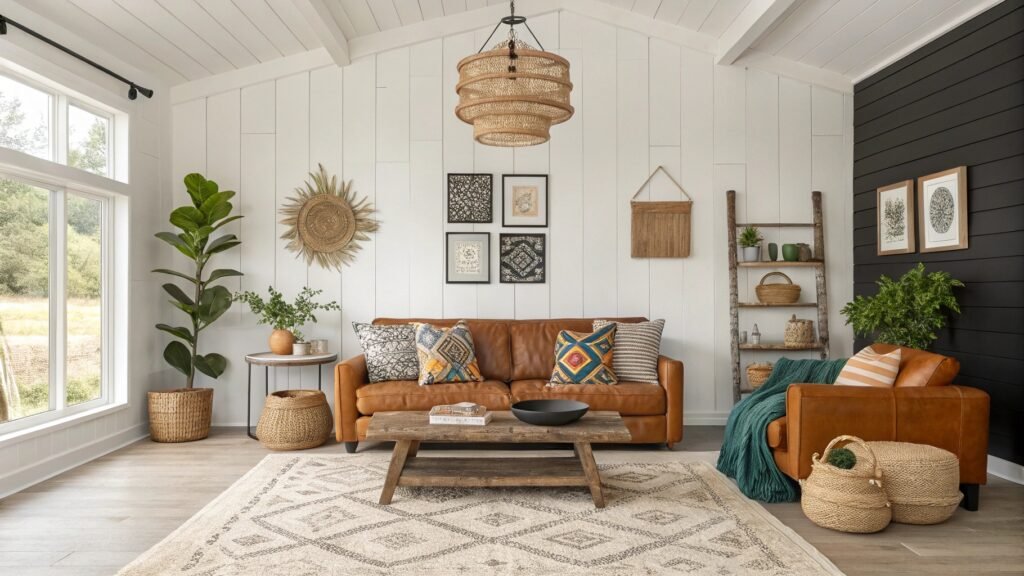 Stunning Picturesque Farmhouse Living Room Ideas Full of Character to Elevate Your Decor