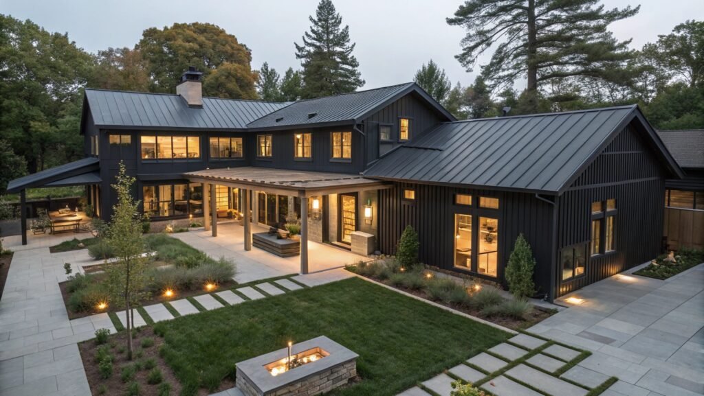 19 Daring Modern Black Farmhouse Designs That Break the Mold