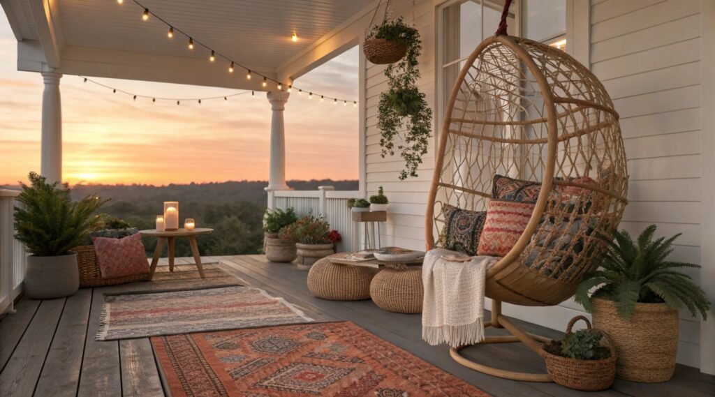 Farmhouse Porch Ideas That Bring Tranquil Country Living to Your Doorstep