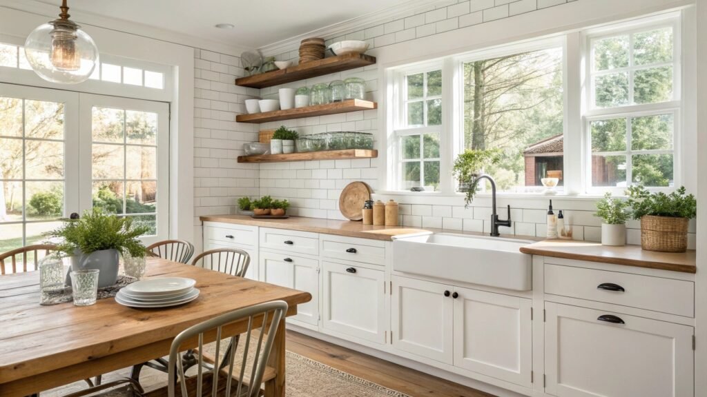Farmhouse Kitchen Ideas That Create a Warm and Stylish Home