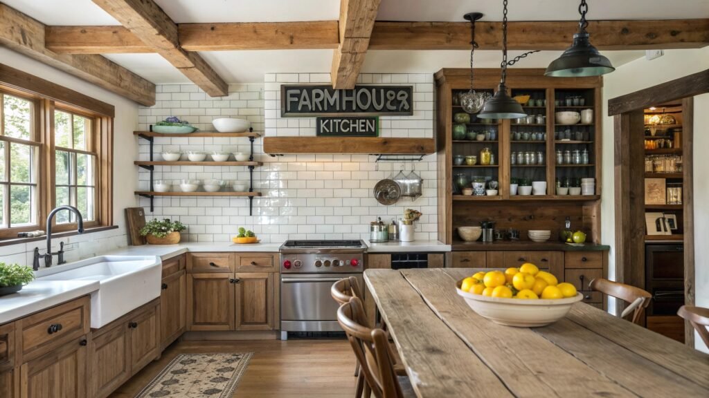 Farmhouse Kitchen Ideas That Create a Warm and Stylish Home