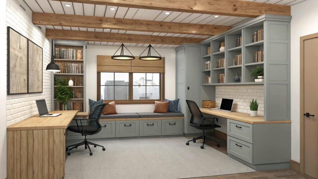 Invitingly Gritty Farmhouse Office Ideas That Master the Raw Yet Refined Aesthetic