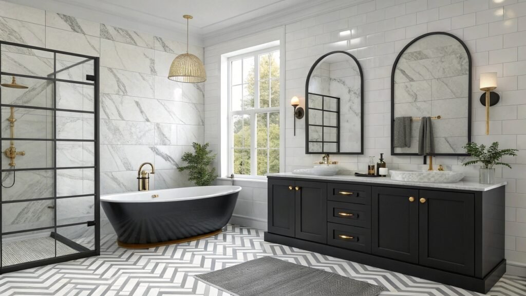 Picturesque Farmhouse Bathroom Ideas to Transform Your Space with Rustic Charm