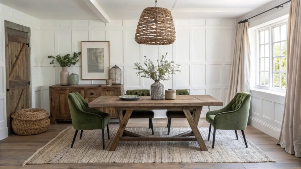 Whimsical Farmhouse Dining Room Ideas for Designing the Perfect Gathering Space Your Family Will Love
