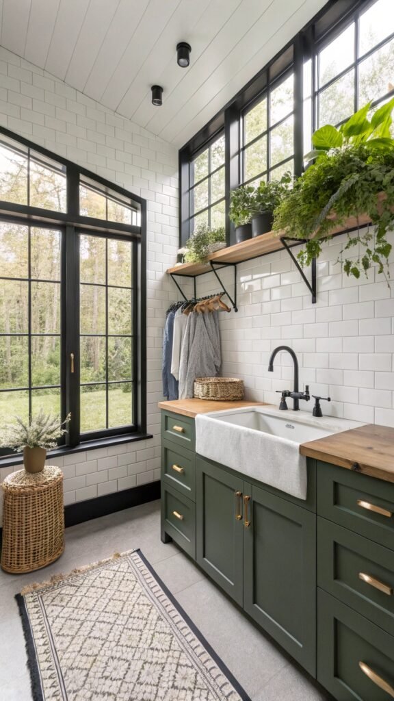 Farmhouse Laundry Rooms Ideas to Inspire Your Next Home Renovation Project