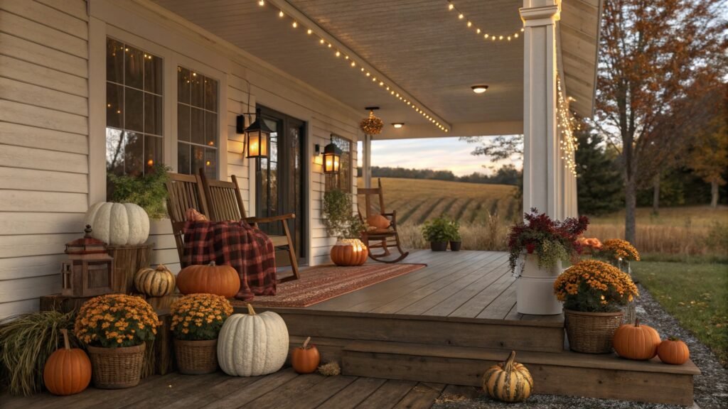 Farmhouse Porch Ideas That Bring Tranquil Country Living to Your Doorstep
