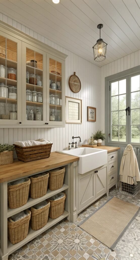 Farmhouse Laundry Rooms Ideas to Inspire Your Next Home Renovation Project