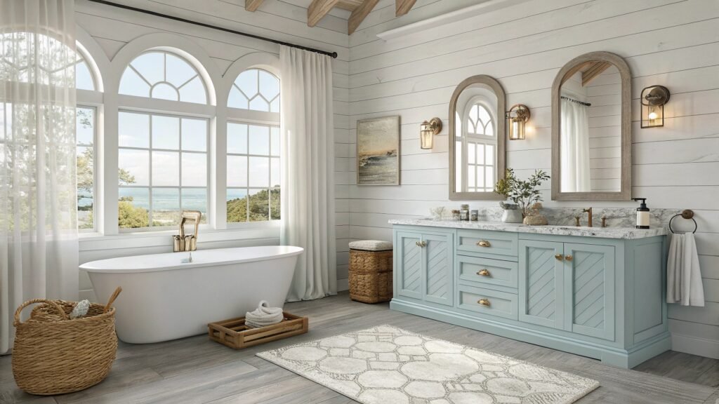 Picturesque Farmhouse Bathroom Ideas to Transform Your Space with Rustic Charm