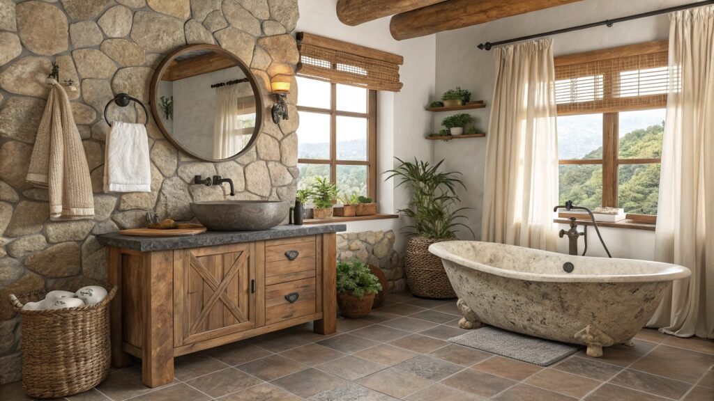 Picturesque Farmhouse Bathroom Ideas to Transform Your Space with Rustic Charm