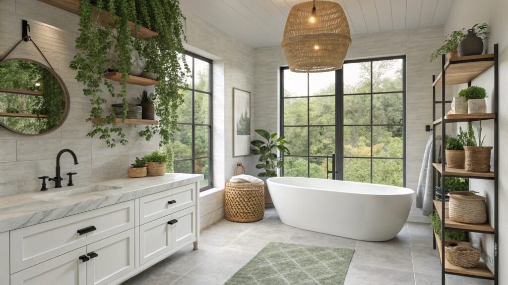 Picturesque Farmhouse Bathroom Ideas to Transform Your Space with Rustic Charm