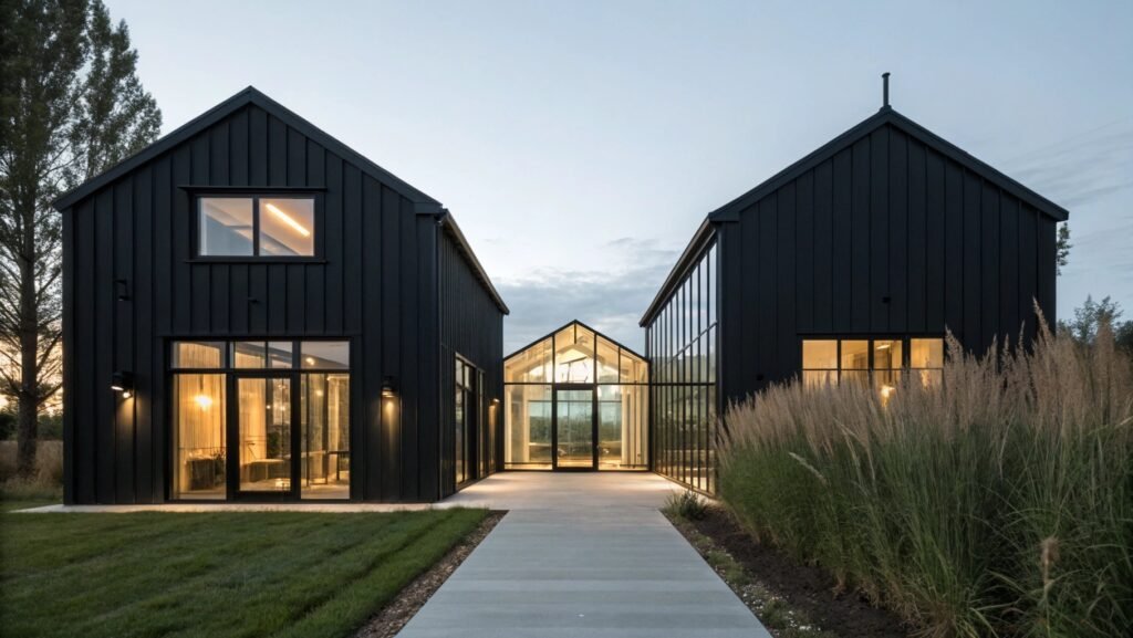 19 Daring Modern Black Farmhouse Designs That Break the Mold