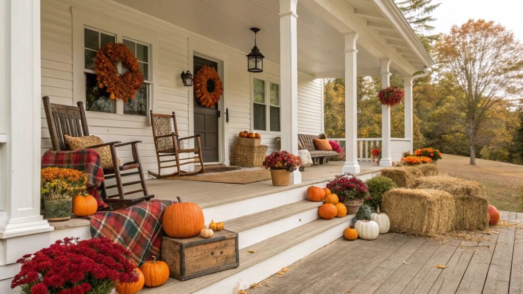 Farmhouse Porch Ideas That Bring Tranquil Country Living to Your Doorstep