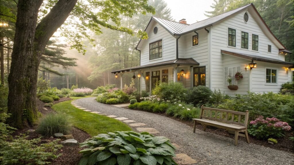 21 Enchanting Farmhouse Landscaping Ideas to Elevate Curb Appeal