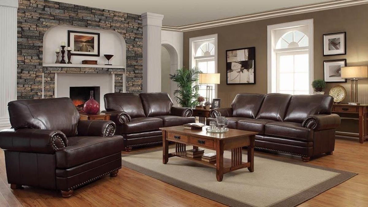 Explore the Allure of Jewel-Toned Splendor Chocolate Brown Couch Living Room Ideas