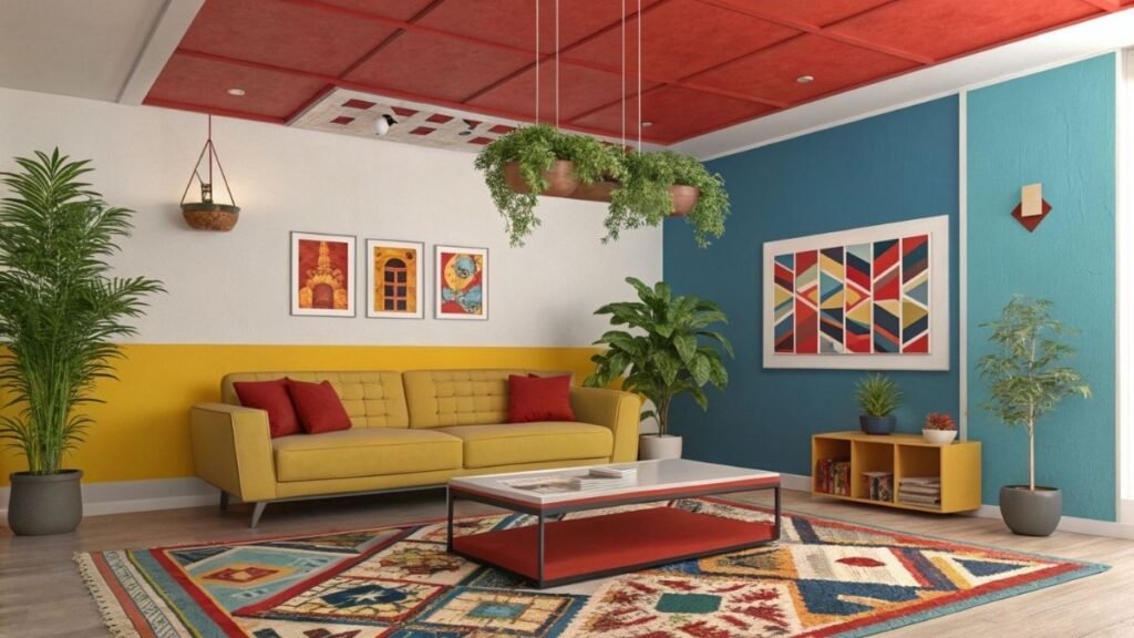 Funky Living Room Ideas That Turn Ordinary Spaces into Colorful Masterpieces