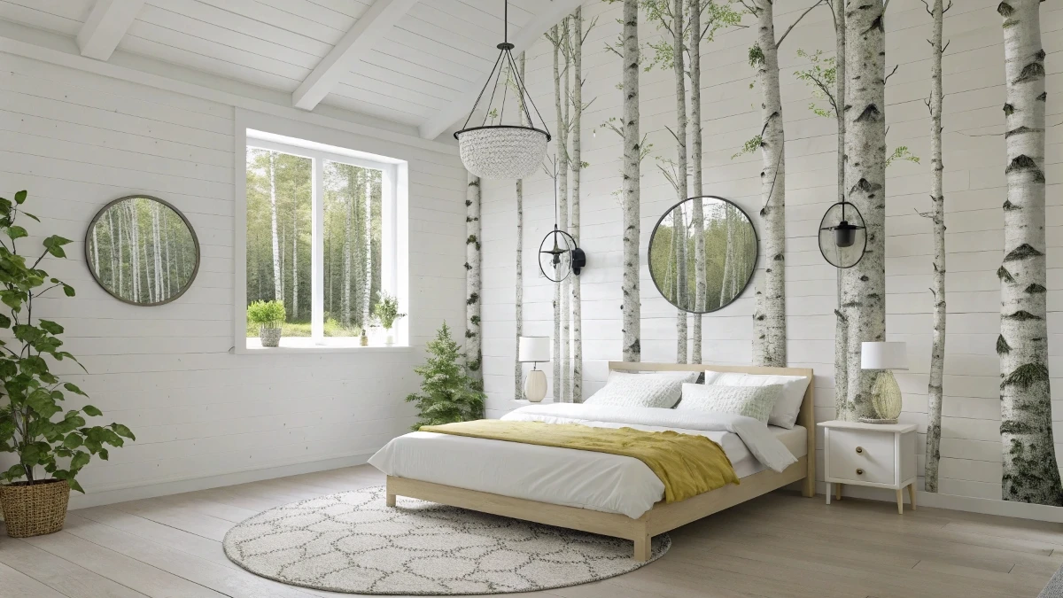 Birch Forest Simplicity